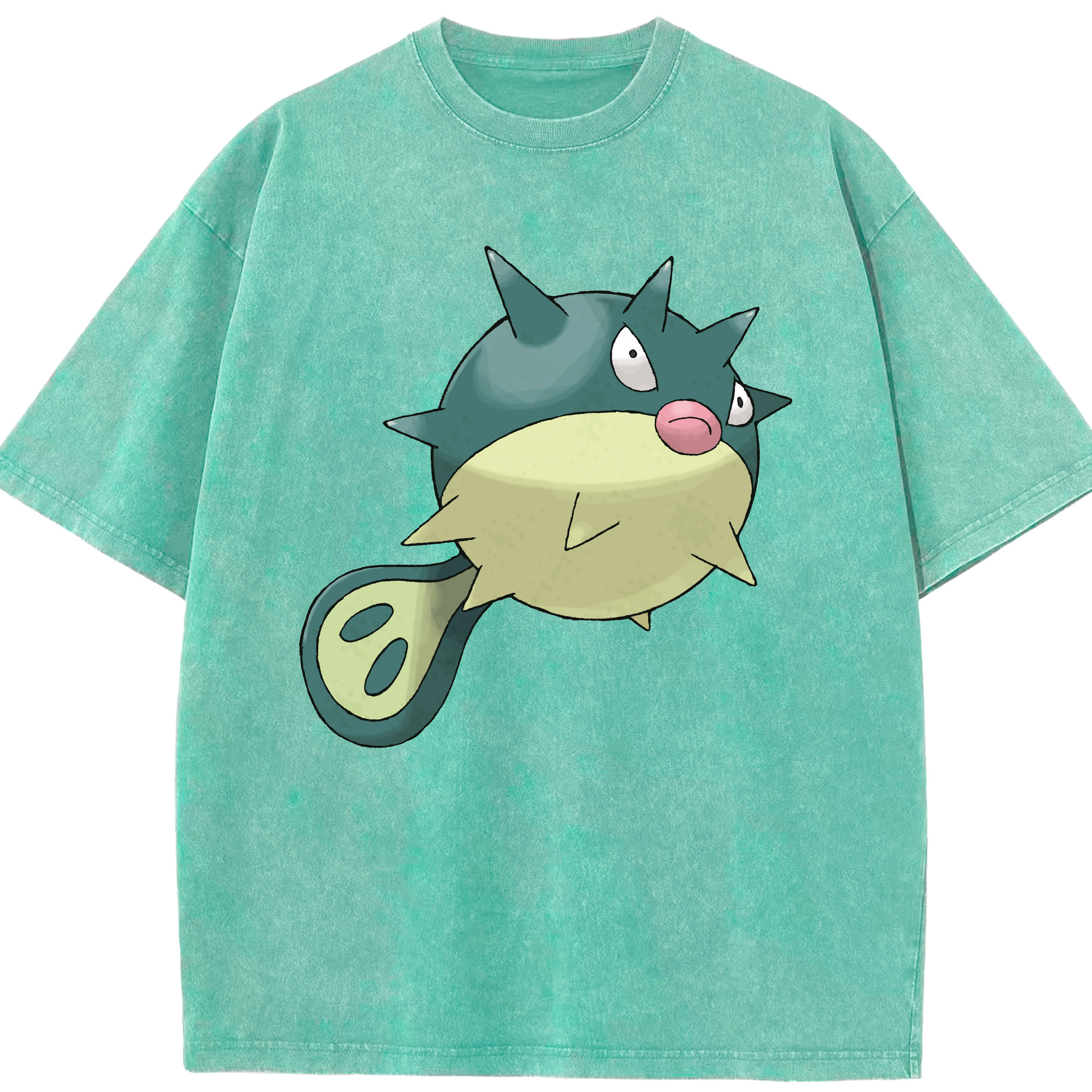 （画像用） ポケットモンスター Pokémon 綿100% ヴィンテージ風 半袖Tシャツ（フロントプリント）